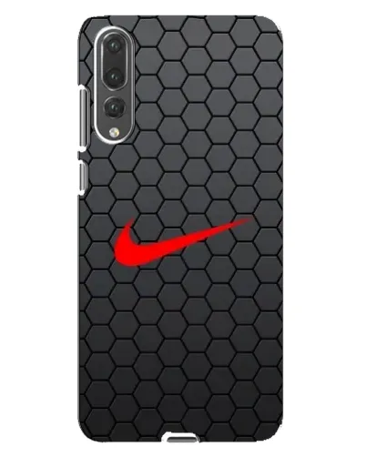 Чохол для Huawei P20 Pro (CLT-L04) з картинкою «Nike — карбонова сітка»