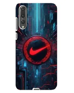Чохол для Huawei P20 Pro (CLT-L04) з картинкою «Техногенний стиль Nike»