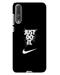 Чохол для Huawei P20 Pro (CLT-L04) з картинкою «Текстовий принт Nike»