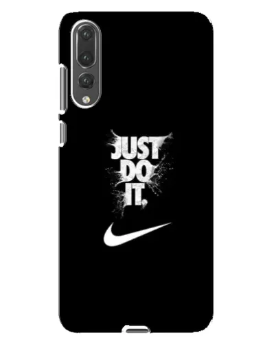 Чохол для Huawei P20 Pro (CLT-L04) з картинкою «Текстовий принт Nike»