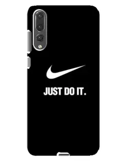 Чохол для Huawei P20 Pro (CLT-L04) з картинкою «Класичний принт Nike»