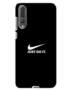 Чохол для Huawei P20 Pro (CLT-L04) з картинкою «Мінімалізм від Nike»