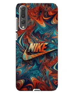 Чохол для Huawei P20 Pro (CLT-L04) з картинкою «Nike в абстракції»