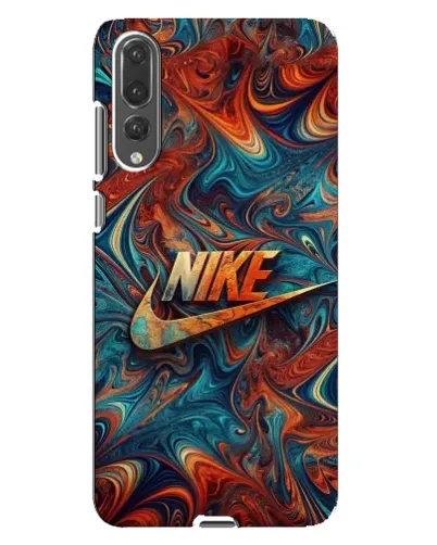 Чохол для Huawei P20 Pro (CLT-L04) з картинкою «Nike в абстракції»