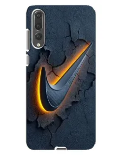 Чохол для Huawei P20 Pro (CLT-L04) з картинкою «Об'ємний логотип Найк»