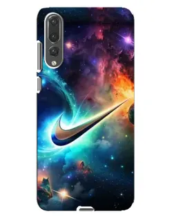 Чохол для Huawei P20 Pro (CLT-L04) з картинкою «Космічний Nike Swoosh»