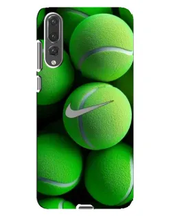 Чохол для Huawei P20 Pro (CLT-L04) з картинкою «Тенісні м'ячі Найк»