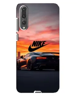 Чохол для Huawei P20 Pro (CLT-L04) з картинкою «Nike та суперкар»