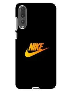 Чохол для Huawei P20 Pro (CLT-L04) з картинкою «Золотий логотип Nike»