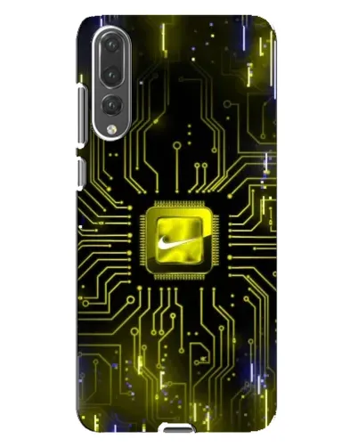 Чохол для Huawei P20 Pro (CLT-L04) з картинкою «Nike — золота іскра»