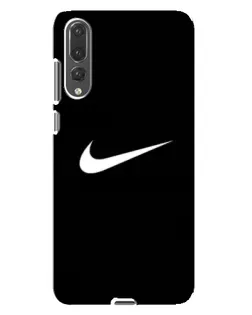 Чехол для Huawei P20 Pro (CLT-L04) с картинкой «Минималистический Найк»