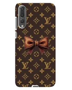 Чохол для Huawei P20 Pro (CLT-L04) з картинкою «LV з бантом»
