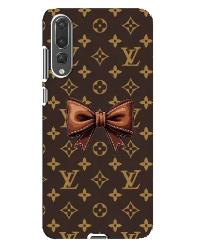 Чохол для Huawei P20 Pro (CLT-L04) з картинкою «LV з бантом»