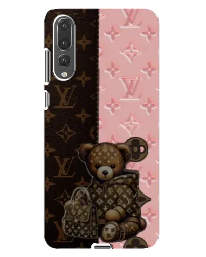 Чохол для Huawei P20 Pro (CLT-L04) з картинкою «Ведмедик у стилі LV»
