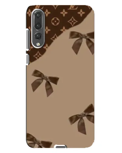 Чохол для Huawei P20 Pro (CLT-L04) з картинкою «LV — кавовий атлас»