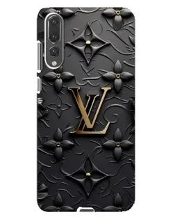 Чохол для Huawei P20 Pro (CLT-L04) з картинкою «Шкіряна текстура LV»