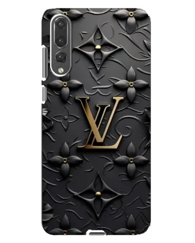 Чохол для Huawei P20 Pro (CLT-L04) з картинкою «Шкіряна текстура LV»