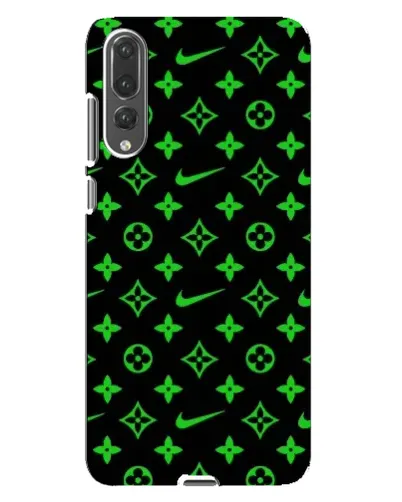 Чохол для Huawei P20 Pro (CLT-L04) з картинкою «Неоновий принт LV»