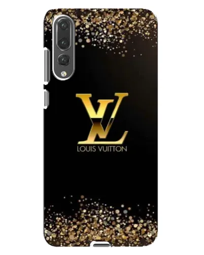 Чохол для Huawei P20 Pro (CLT-L04) з картинкою «LV — золоті іскри»