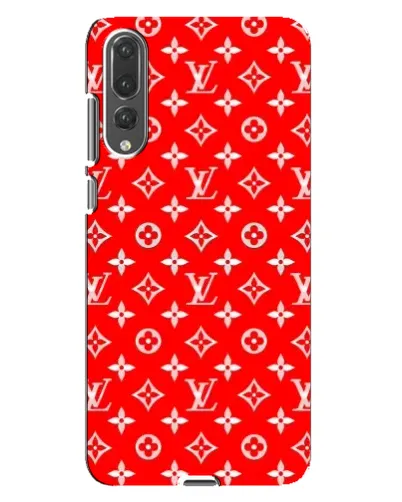 Чохол для Huawei P20 Pro (CLT-L04) з картинкою «Яскравий паттерн LV»