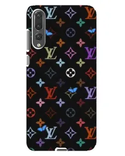 Чохол для Huawei P20 Pro (CLT-L04) з картинкою «Кольорова монограма LV»