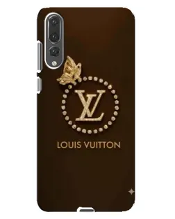Чохол для Huawei P20 Pro (CLT-L04) з картинкою «LV — золота печатка»