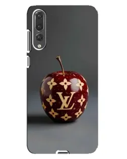 Чохол для Huawei P20 Pro (CLT-L04) з картинкою «Червоне яблуко LV»