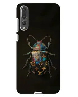 Чохол для Huawei P20 Pro (CLT-L04) з картинкою «LV — мармуровий принт»