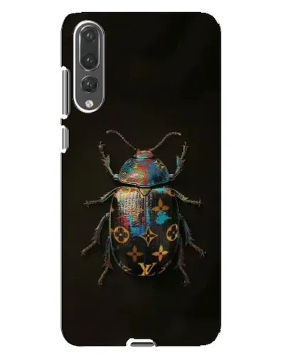 Чохол для Huawei P20 Pro (CLT-L04) з картинкою «LV — мармуровий принт»