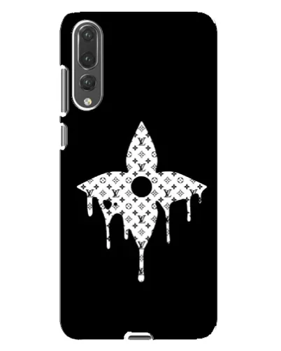 Чохол для Huawei P20 Pro (CLT-L04) з картинкою «Квіткова монограма»