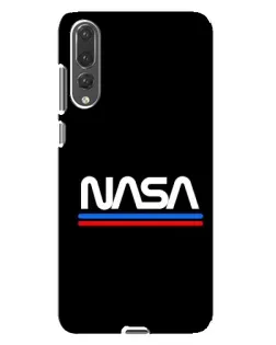Чохол для Huawei P20 Pro (CLT-L04) з картинкою «NASA — класика Red Blue»