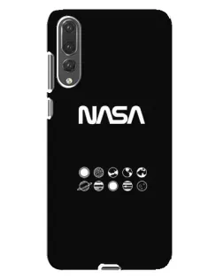Чохол для Huawei P20 Pro (CLT-L04) з картинкою «NASA — технічний принт»