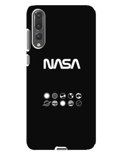 Чохол для Huawei P20 Pro (CLT-L04) з картинкою «NASA — технічний принт»