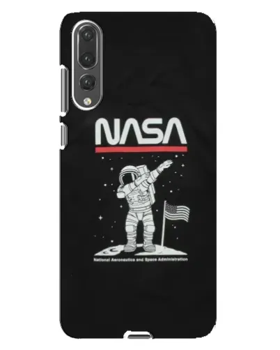Чохол для Huawei P20 Pro (CLT-L04) з картинкою «NASA — крокуємо по Місяцю»