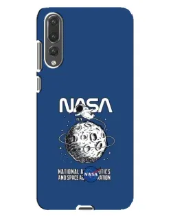 Чохол для Huawei P20 Pro (CLT-L04) з картинкою «NASA — місячна місія»