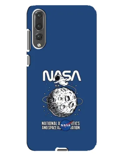 Чохол для Huawei P20 Pro (CLT-L04) з картинкою «NASA — місячна місія»
