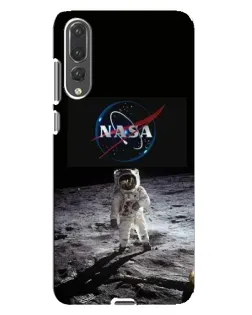Чохол для Huawei P20 Pro (CLT-L04) з картинкою «Астронавт на Місяці»