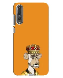 Чохол для Huawei P20 Pro (CLT-L04) з картинкою «Золота мавпа Bored Ape»