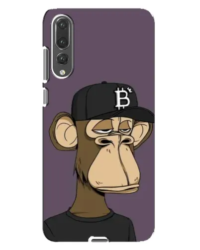 Чохол для Huawei P20 Pro (CLT-L04) з картинкою «Bored Ape в кепці»