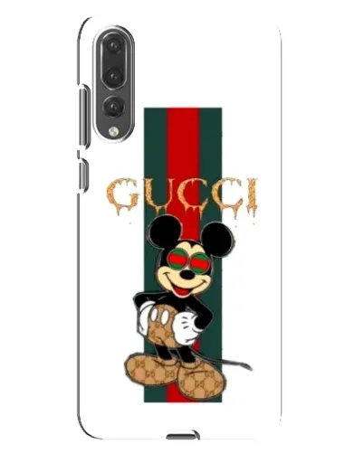 Чохол для Huawei P20 Pro (CLT-L04) з картинкою «Міккі Маус Gucci — смуги» Чохол для Huawei P20 Pro (CLT-L04) з картинкою «Міккі Маус Gucci — смуги»