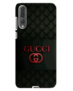 Чохол для Huawei P20 Pro (CLT-L04) з картинкою «Gucci — стьобаний чорний»