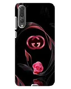 Чохол для Huawei P20 Pro (CLT-L04) з картинкою «Gucci — неонова троянда»