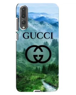 Чохол для Huawei P20 Pro (CLT-L04) з картинкою «Gucci — гірський пейзаж»
