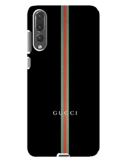 Чехол для Huawei P20 Pro (CLT-L04) с картинкой «Gucci — строгая линия» Чехол для Huawei P20 Pro (CLT-L04) с картинкой «Gucci — строгая линия»