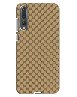 Чехол для Huawei P20 Pro (CLT-L04) с картинкой «Gucci — классический беж» Чехол для Huawei P20 Pro (CLT-L04) с картинкой «Gucci — классический беж»