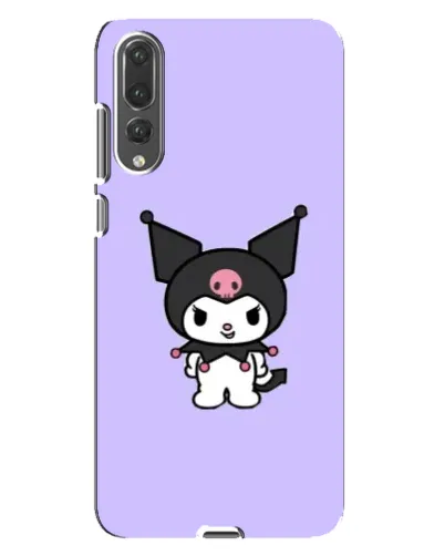 Чохол для Huawei P20 Pro (CLT-L04) з картинкою «Kuromi — ніжний фіолетовий»