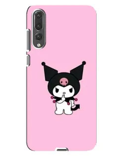 Чохол для Huawei P20 Pro (CLT-L04) з картинкою «Kuromi — рожева ніжність»