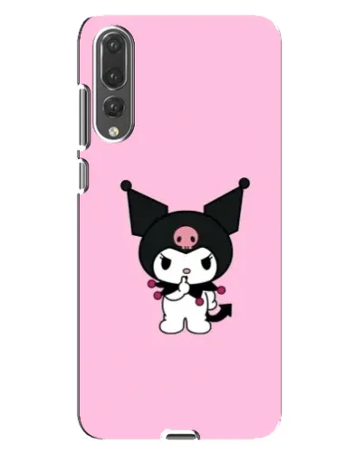 Чохол для Huawei P20 Pro (CLT-L04) з картинкою «Kuromi — рожева ніжність»