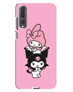 Чохол для Huawei P20 Pro (CLT-L04) з картинкою «My Melody та Kuromi»