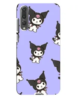 Чохол для Huawei P20 Pro (CLT-L04) з картинкою «Паттерн з Kuromi»